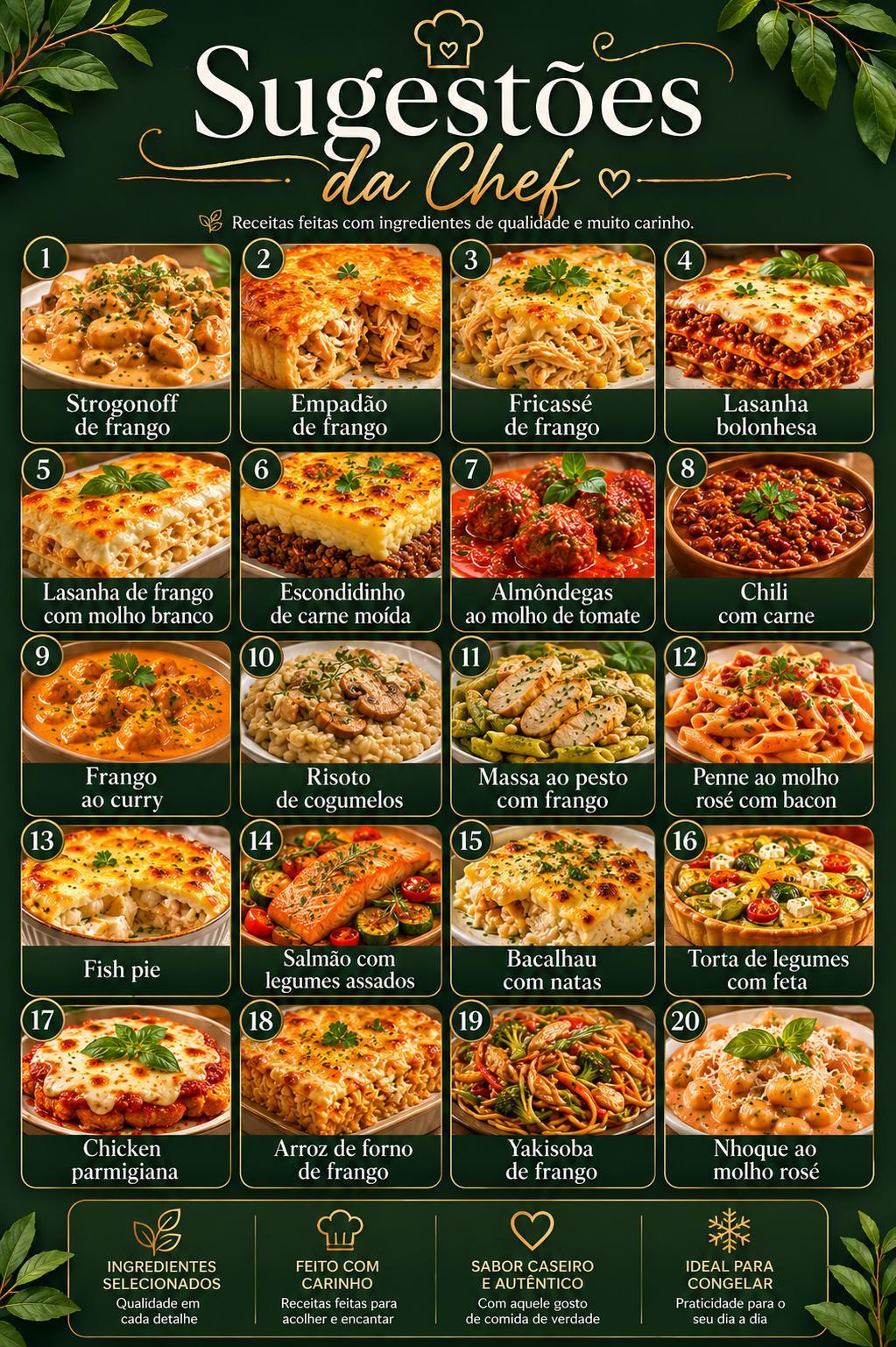 REFEIÇÕES FAMÍLIA 3KG
